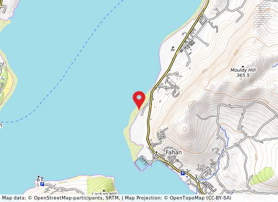 Lisfannon on the map