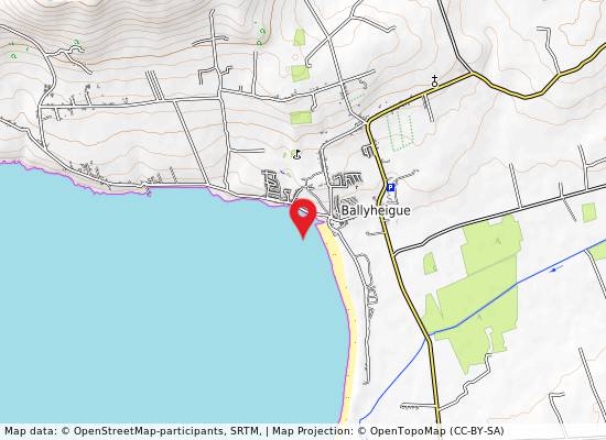 Ballyheigue on the map