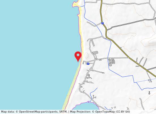 Banna Strand on the map