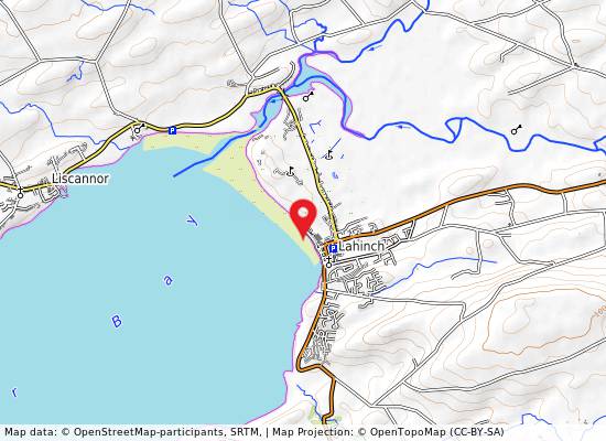 Lahinch on the map