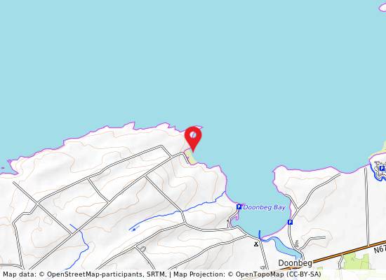 White Strand, Doonbeg on the map