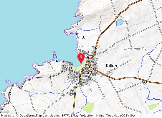 Kilkee on the map