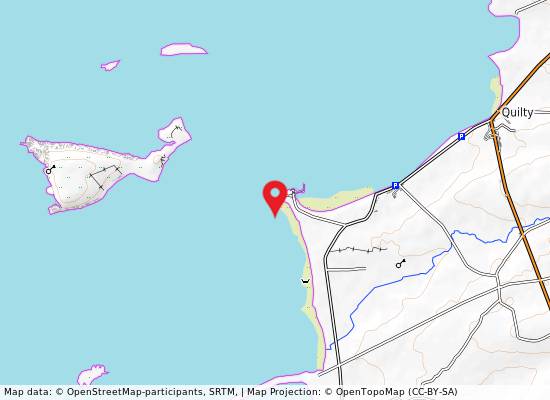 Seafield, Quilty on the map