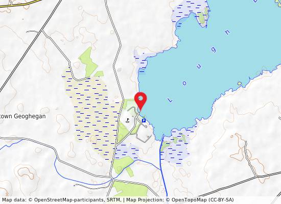 Lilliput, Lough Ennell on the map