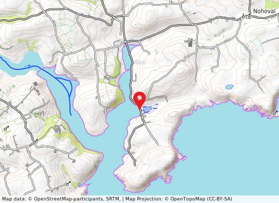 Oysterhaven on the map