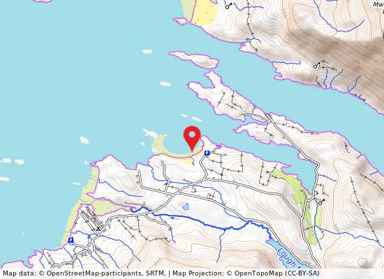 Glassilaun, Killary on the map