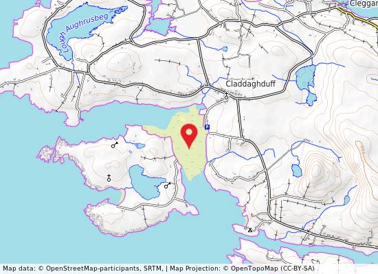 Omey Island Strand on the map