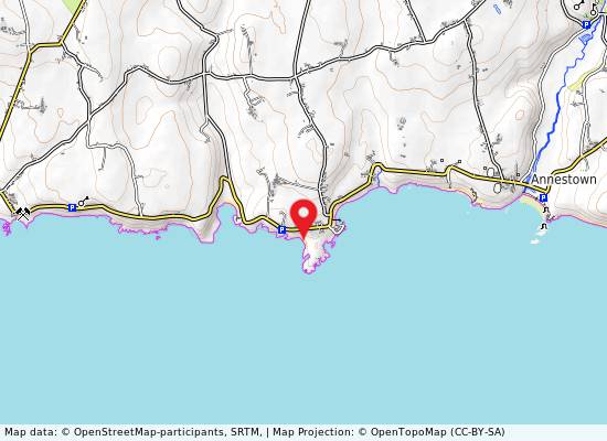 Boatstrand on the map