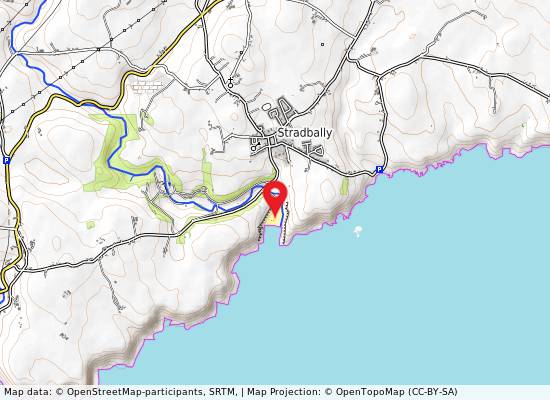 Stradbally on the map