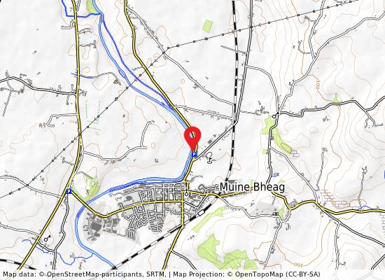 River Barrow Bagenalstown on the map