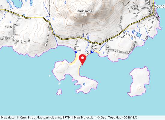 Goirtín, Cloch na Rón on the map
