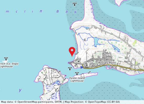 Rosses Point Beach on the map