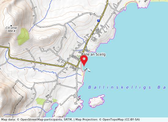 Baile an Sceilg (Ballinskelligs) on the map