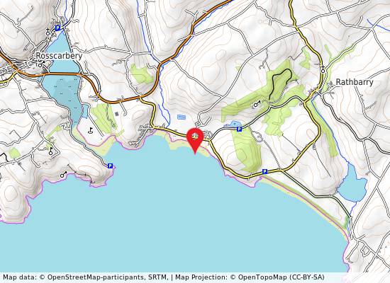 Owenahincha, Little Island Strand on the map