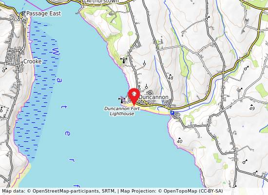 Duncannon on the map