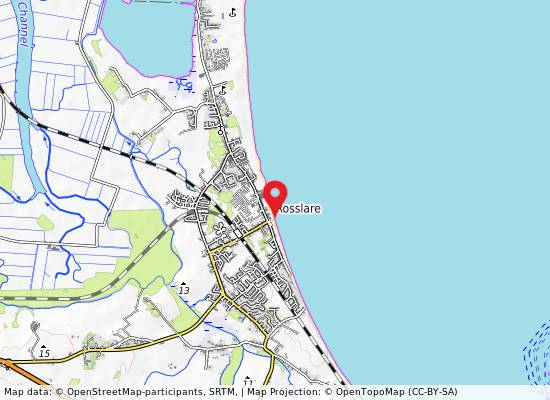 Rosslare Strand on the map