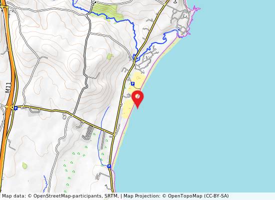 Brittas Bay North on the map