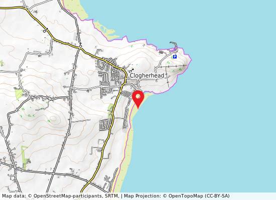 Clogherhead on the map